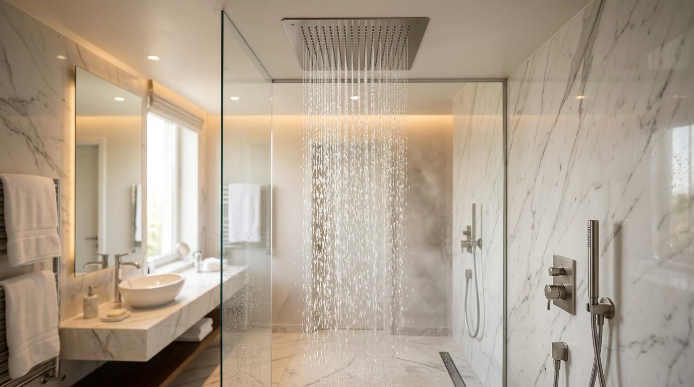 How Ceiling Rain Showers Elevate the Bathing Experience in the Hospitality Sector!